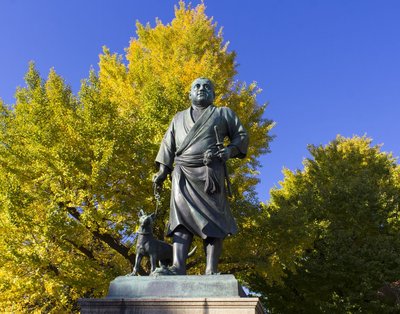 🗿 우에노 온시 공원 사이고 다카모리 동상(上野恩賜公園 西郷像)